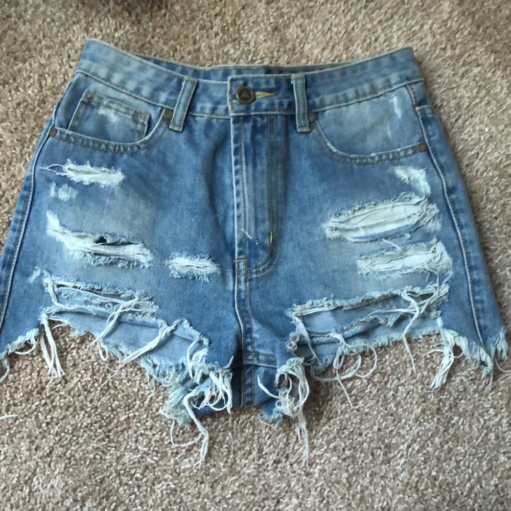 Unif denim shorts